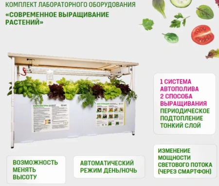 Комплект лабораторного оборудования «Современное выращивание растений»